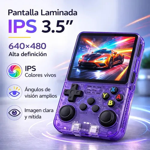 Consola Retro Portátil R36S – Revive los Juegos de Todas las Consolas