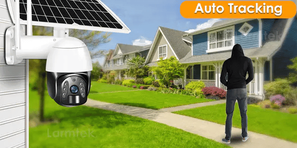 Guardia Solar Zoom Cámaras Inteligente